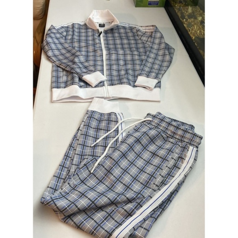 Jian Wang‎ Men's Track Suit Small Jogging Running Set Activewear